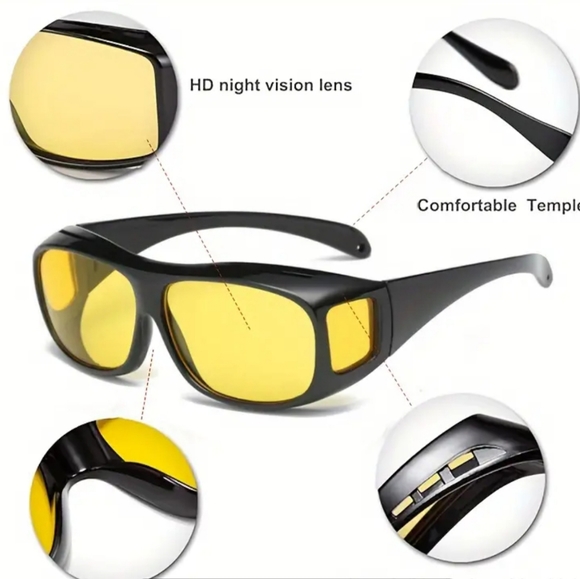 Polarized Night & Day Driving Sunglasses/Goggles - Picture 3 of 14